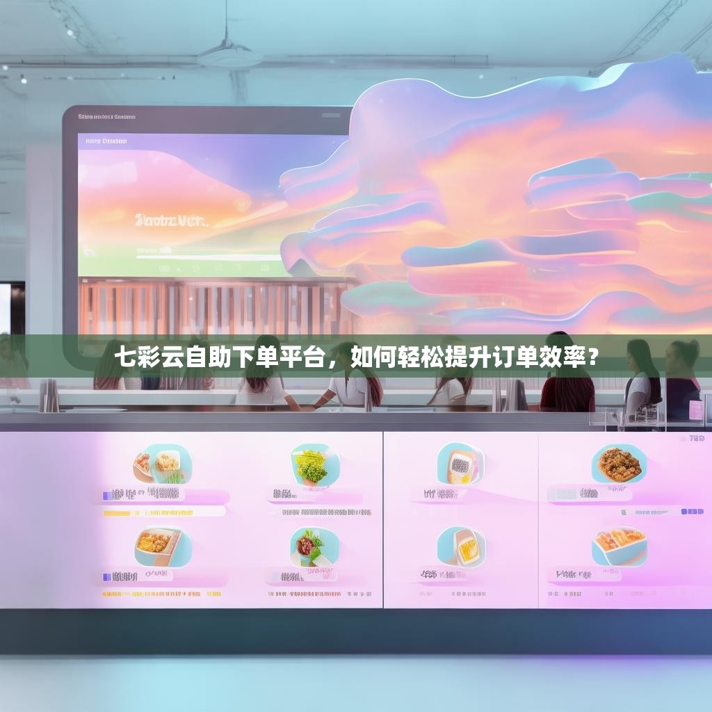 七彩云自助下单平台，如何轻松提升订单效率？