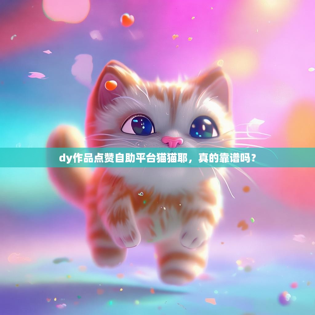 dy作品点赞自助平台猫猫耶，真的靠谱吗？