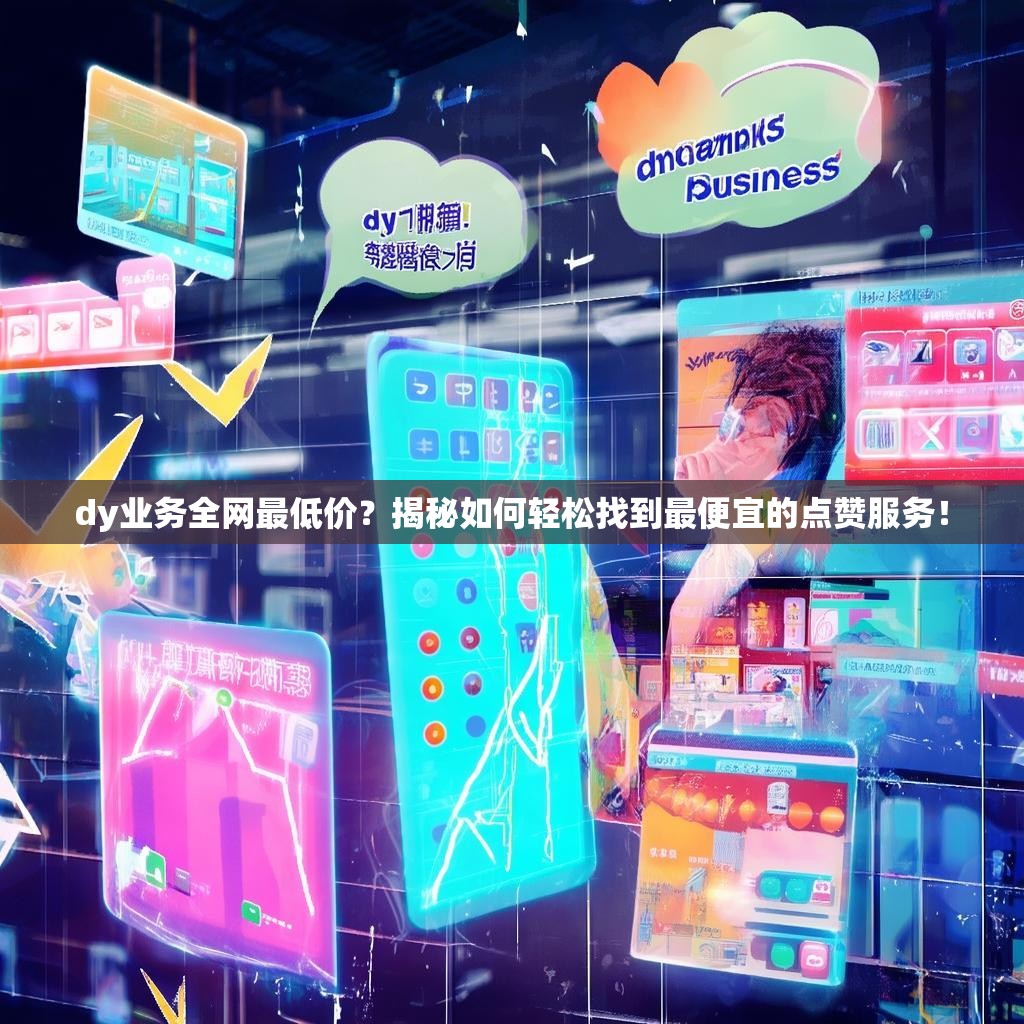 dy业务全网最低价？揭秘如何轻松找到最便宜的点赞服务！