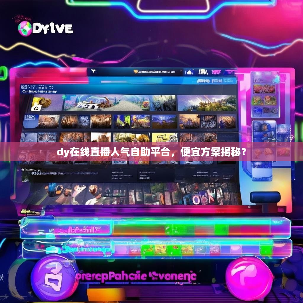 dy在线直播人气自助平台，便宜方案揭秘？