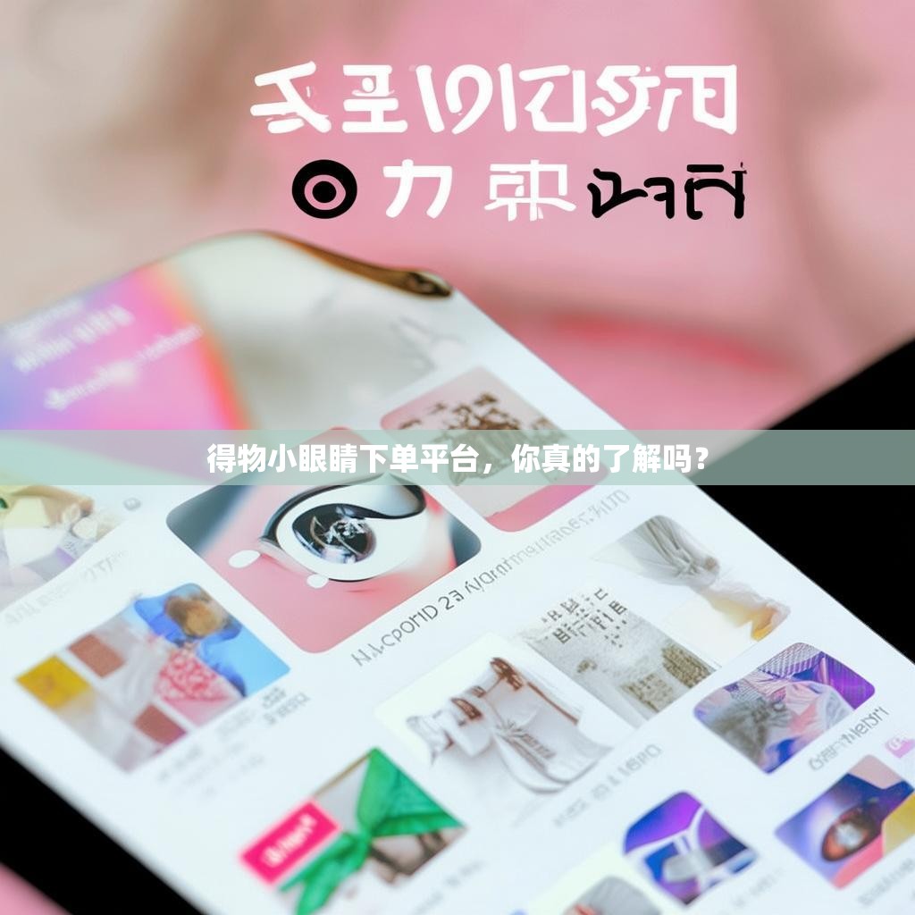 得物小眼睛下单平台，你真的了解吗？