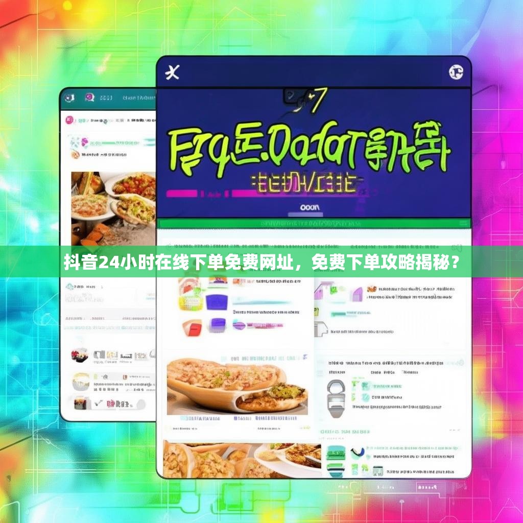 抖音24小时在线下单免费网址，免费下单攻略揭秘？