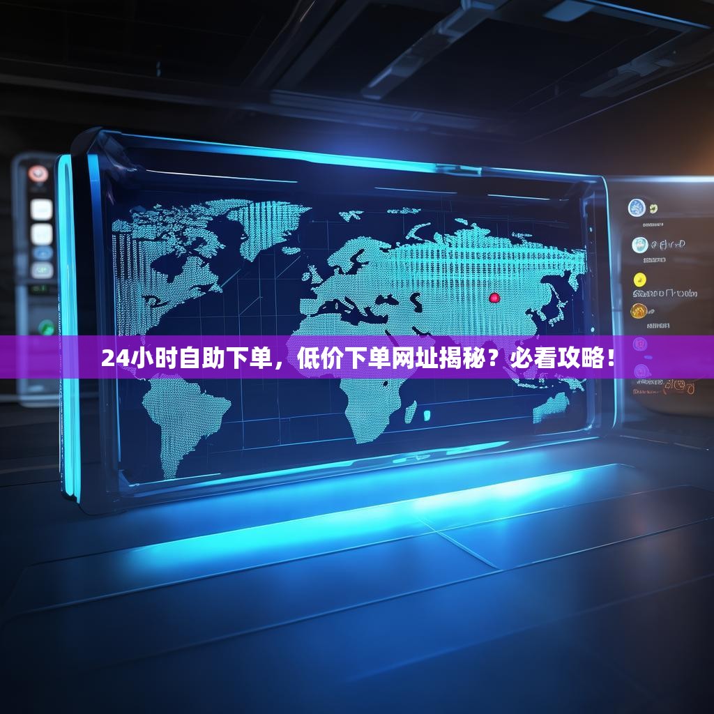 24小时自助下单，低价下单网址揭秘？必看攻略！