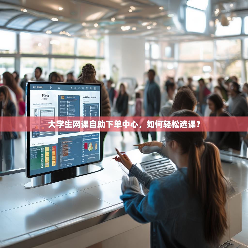 大学生网课自助下单中心，如何轻松选课？