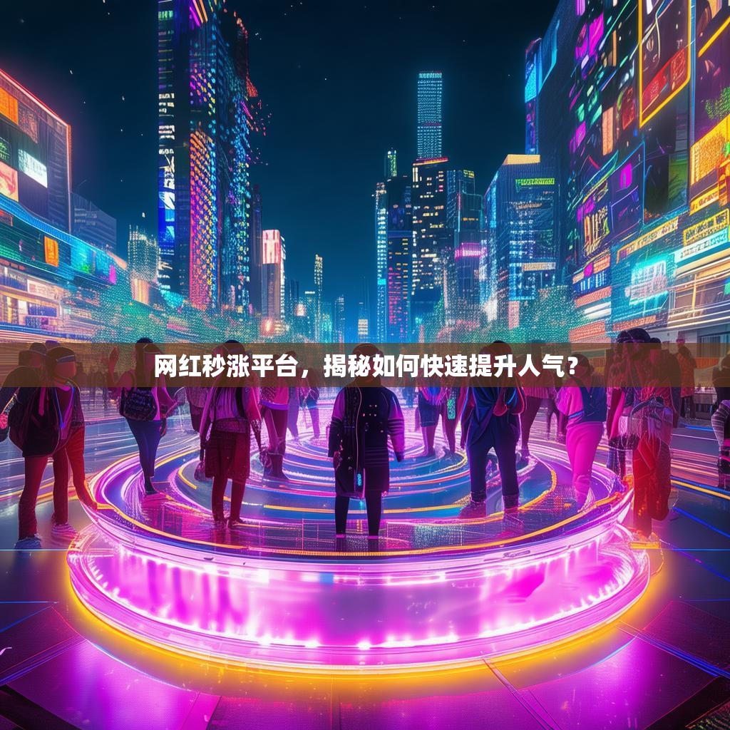 网红秒涨平台，揭秘如何快速提升人气？