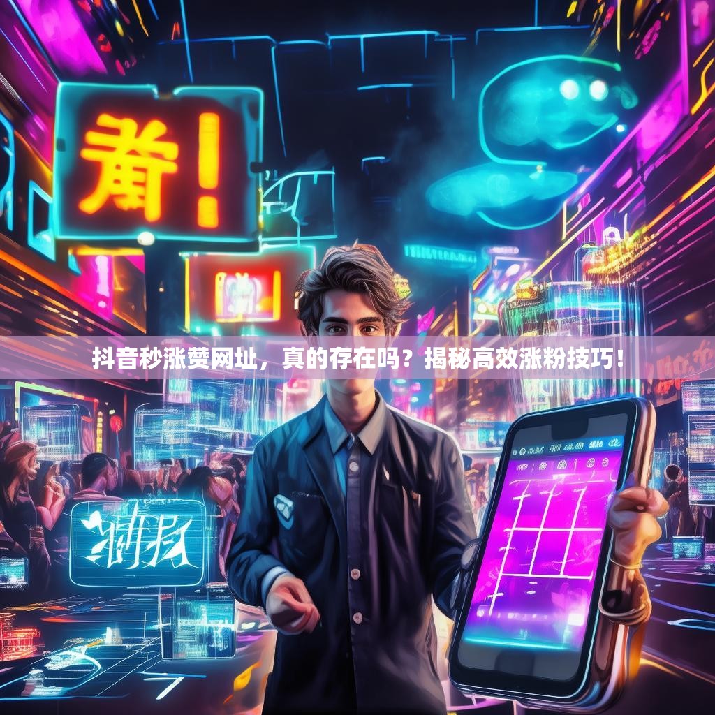 抖音秒涨赞网址，真的存在吗？揭秘高效涨粉技巧！