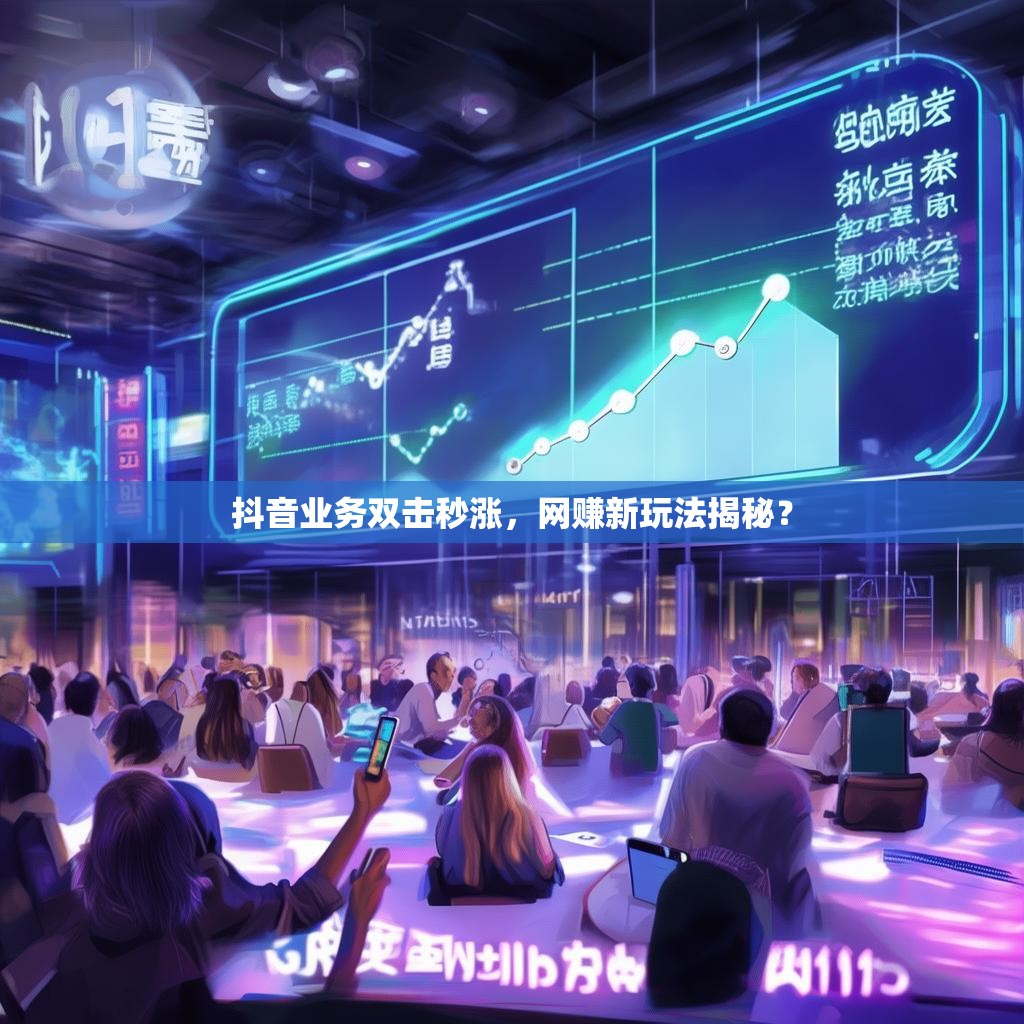 抖音业务双击秒涨，网赚新玩法揭秘？