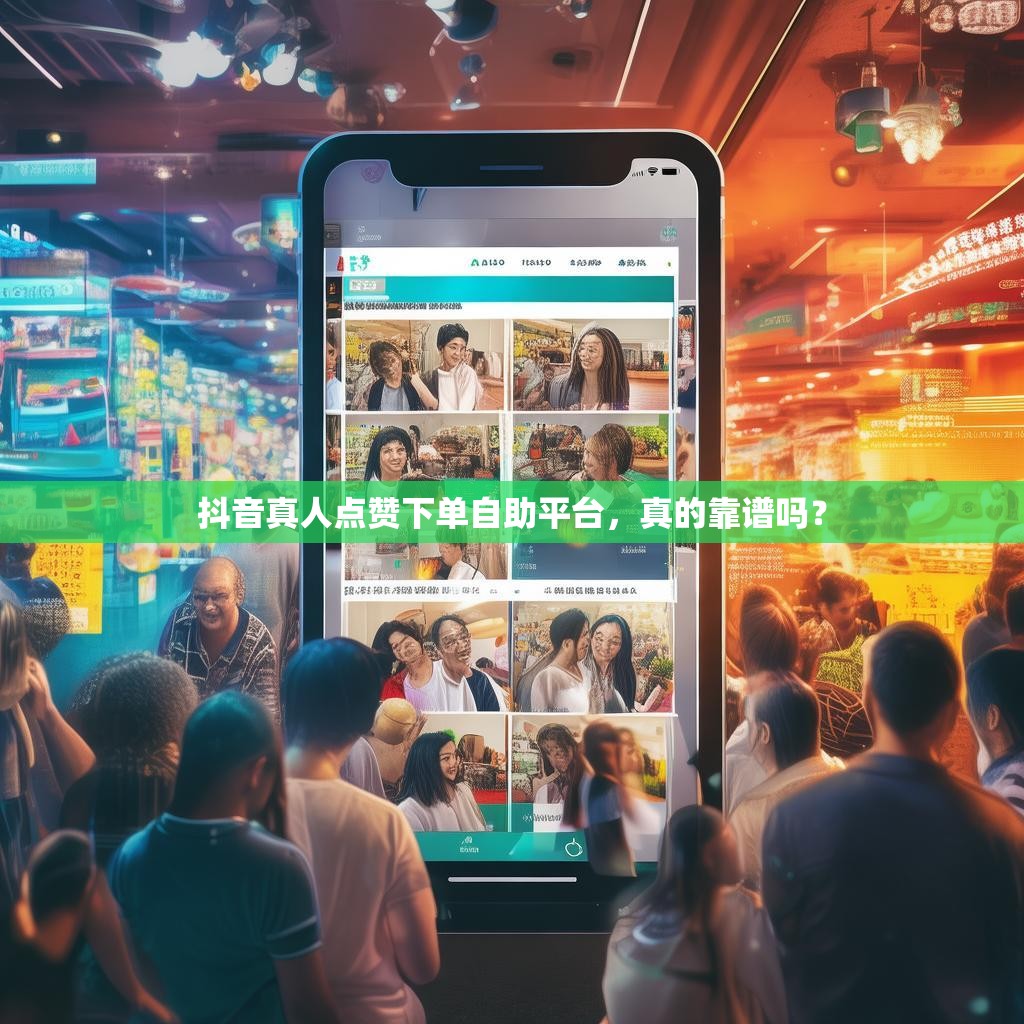 抖音真人点赞下单自助平台，真的靠谱吗？