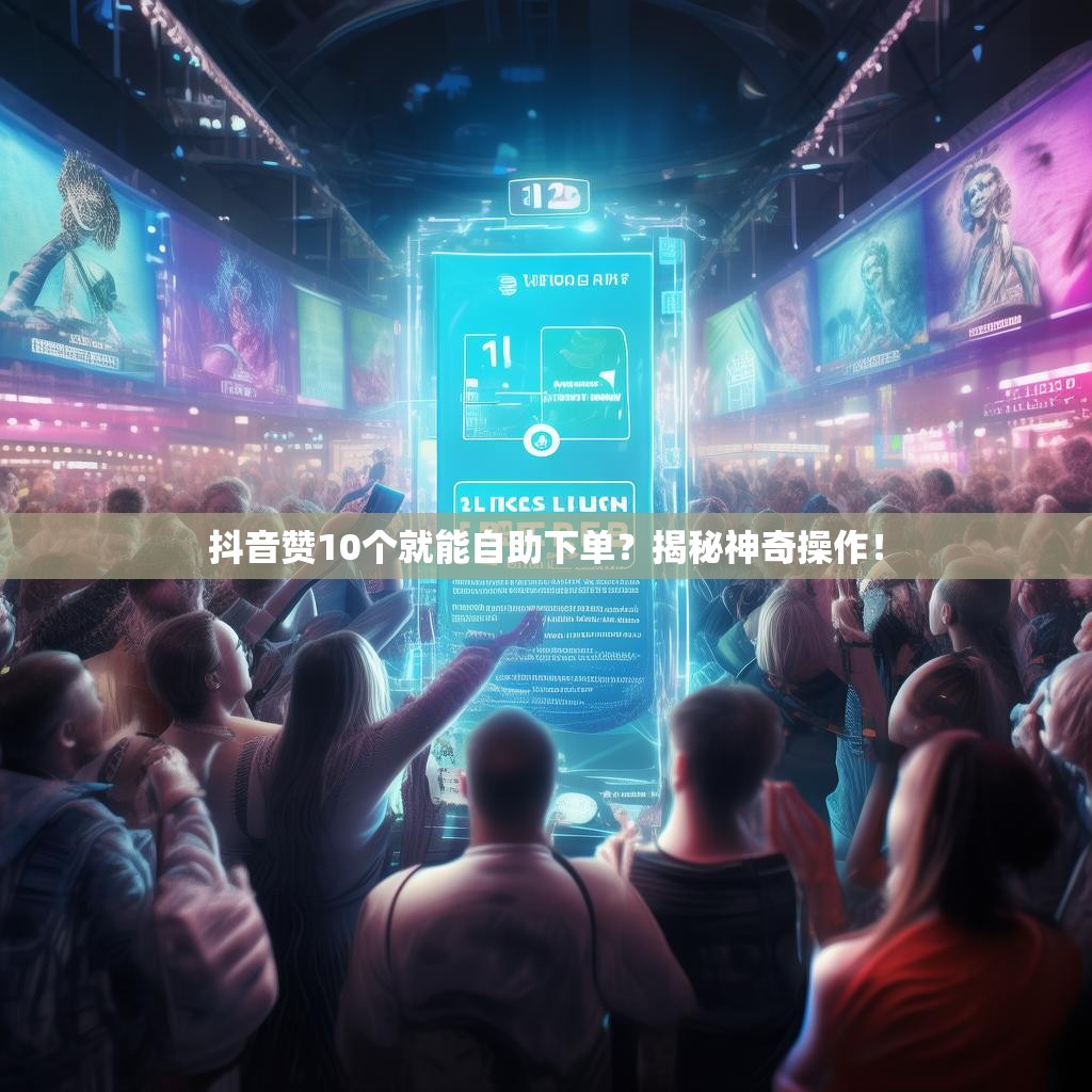 抖音赞10个就能自助下单？揭秘神奇操作！