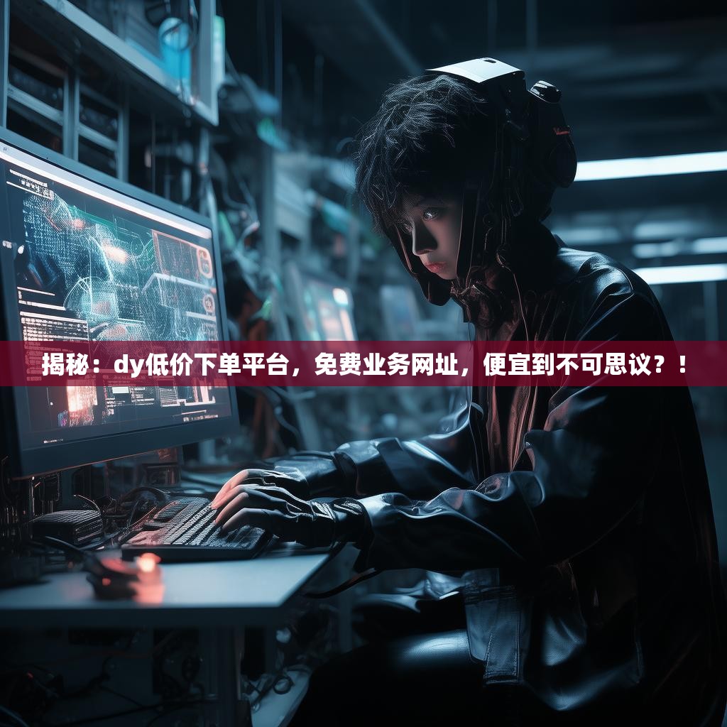 详细阅读:揭秘:dy低价下单平台,免费业务网址,便宜到不可思议?! 揭秘:dy低价下单平台,免费业务网址,便宜到不可思议?!