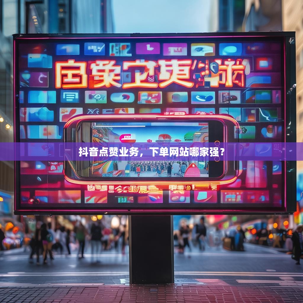 抖音点赞业务，下单网站哪家强？