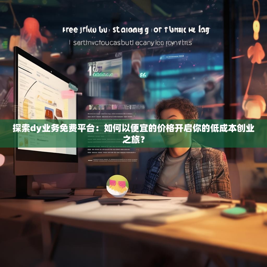 探索dy业务免费平台：如何以便宜的价格开启你的低成本创业之旅？
