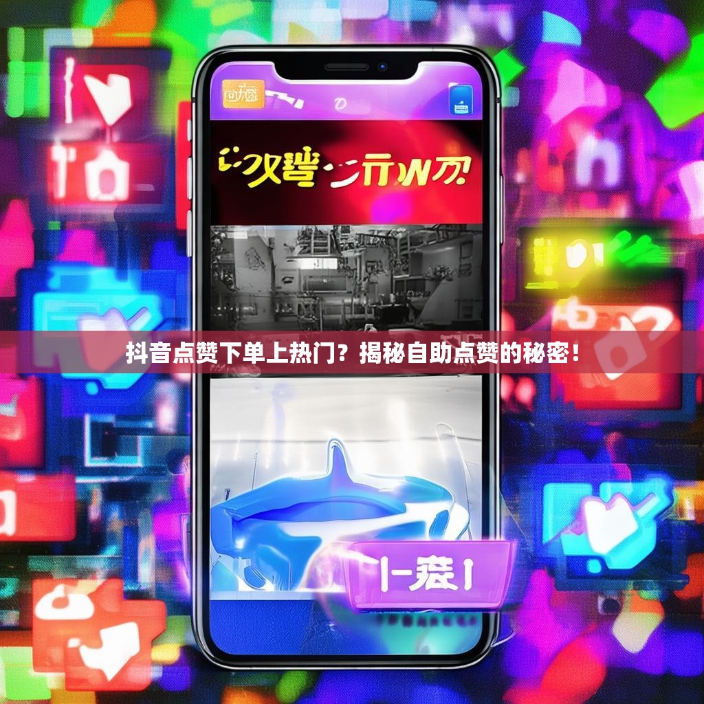 抖音点赞下单上热门？揭秘自助点赞的秘密！