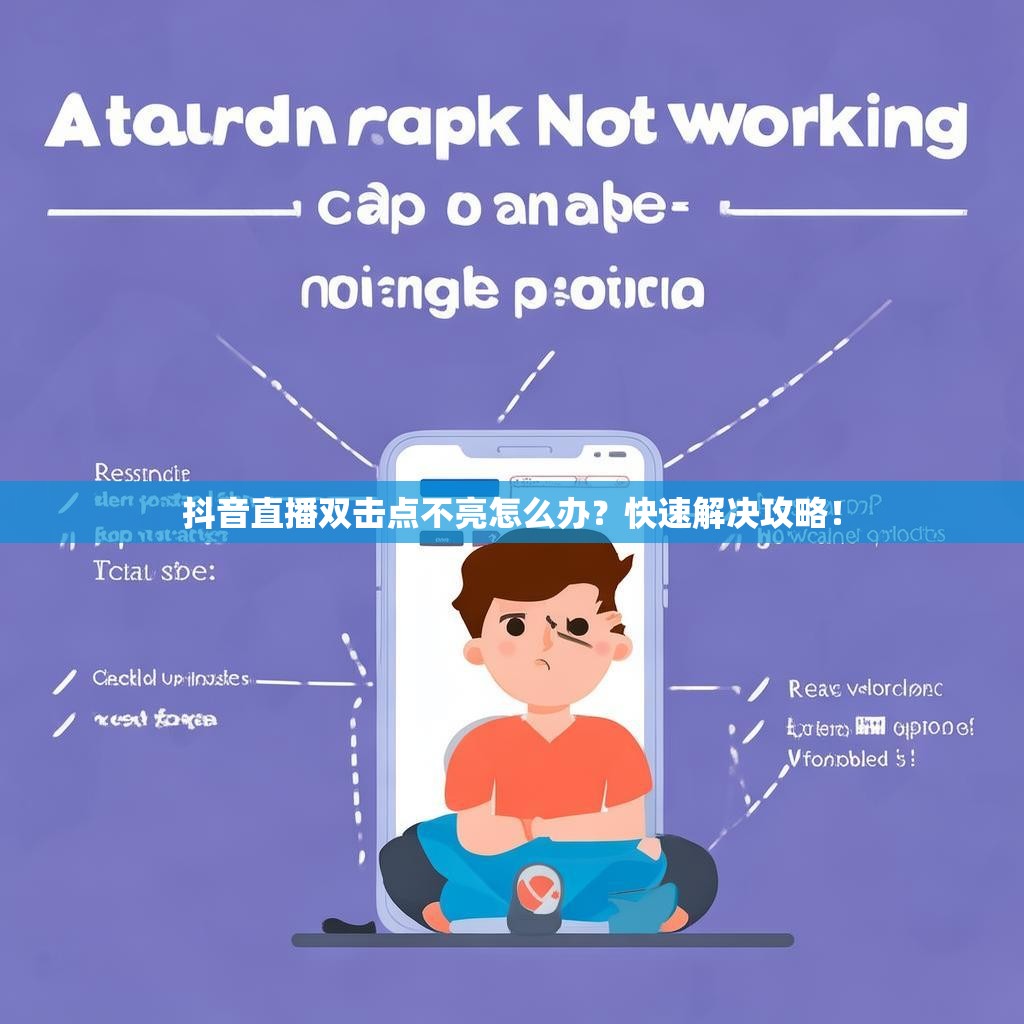 抖音直播双击点不亮怎么办？快速解决攻略！