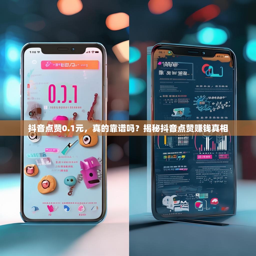 抖音点赞0.1元，真的靠谱吗？揭秘抖音点赞赚钱真相