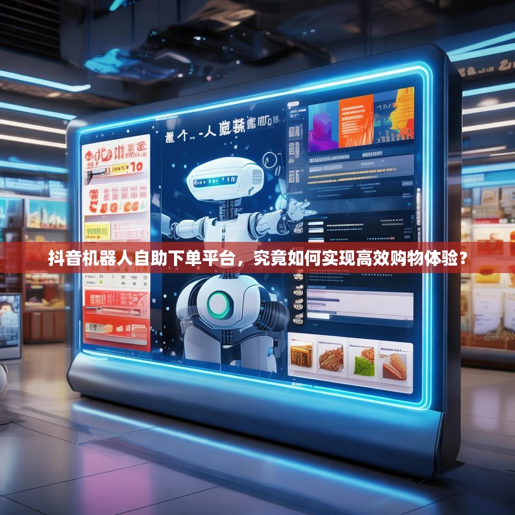 抖音机器人自助下单平台，究竟如何实现高效购物体验？