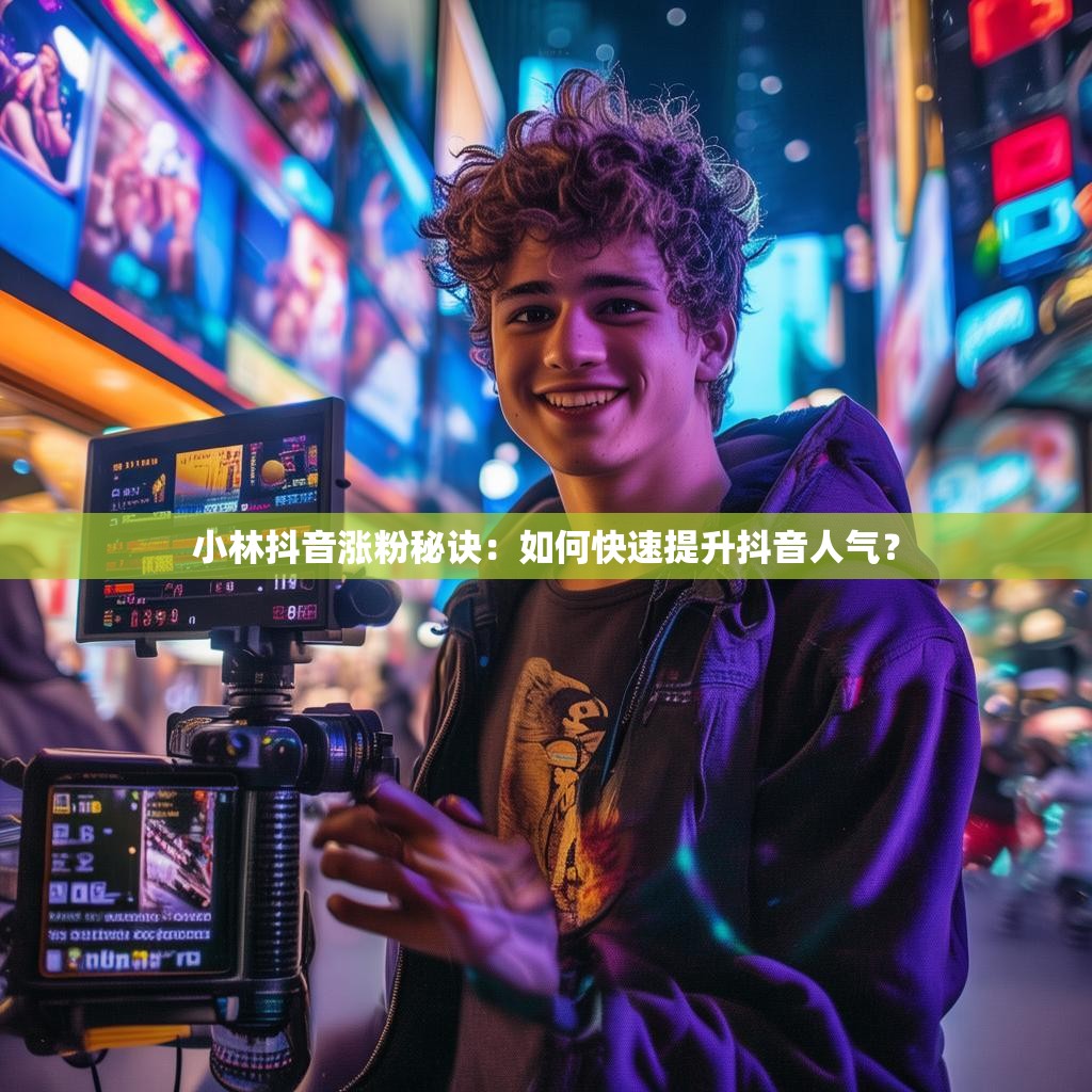 小林抖音涨粉秘诀：如何快速提升抖音人气？