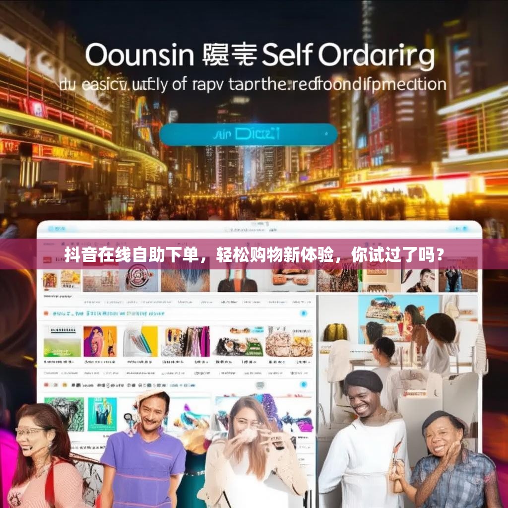 抖音在线自助下单，轻松购物新体验，你试过了吗？