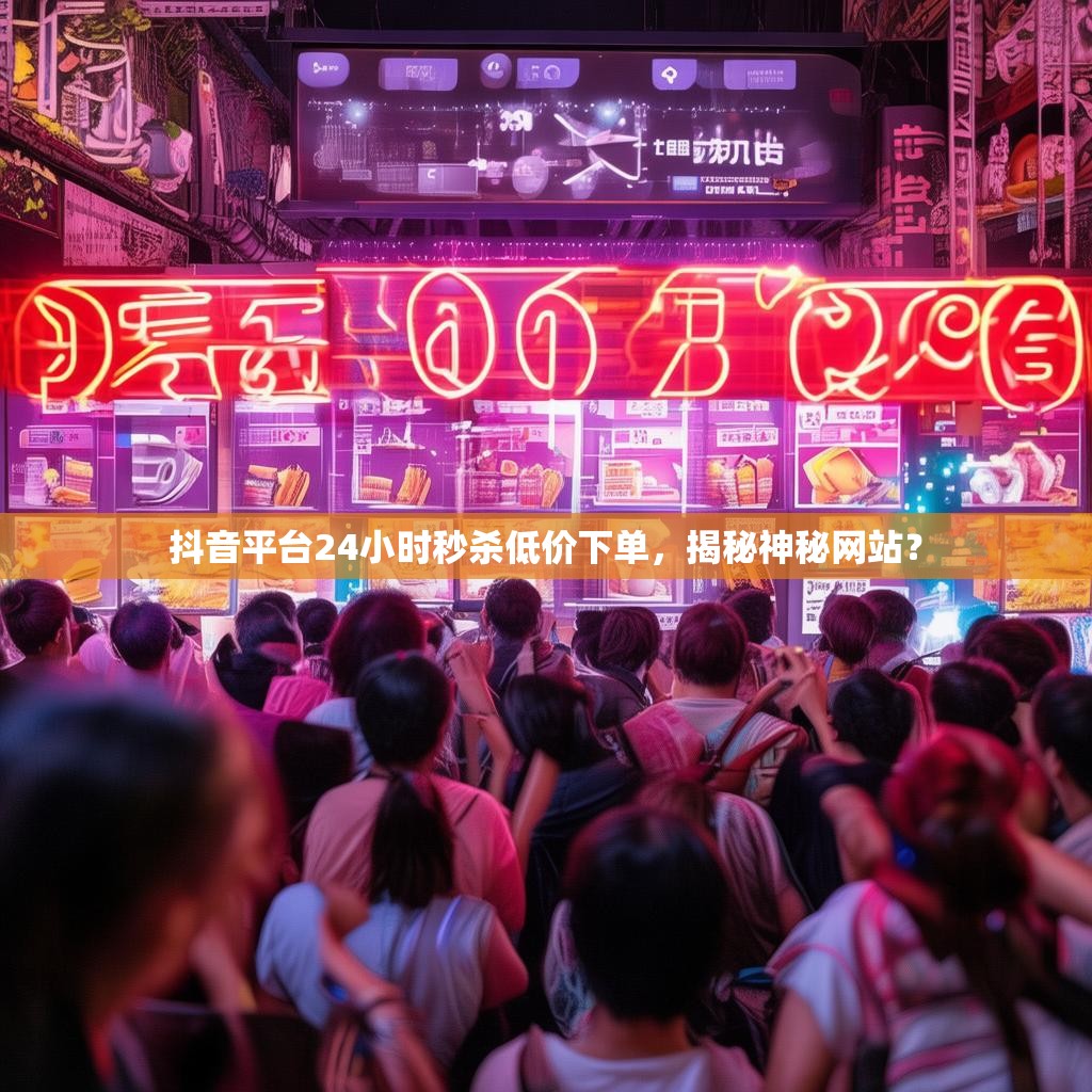 抖音平台24小时秒杀低价下单，揭秘神秘网站？