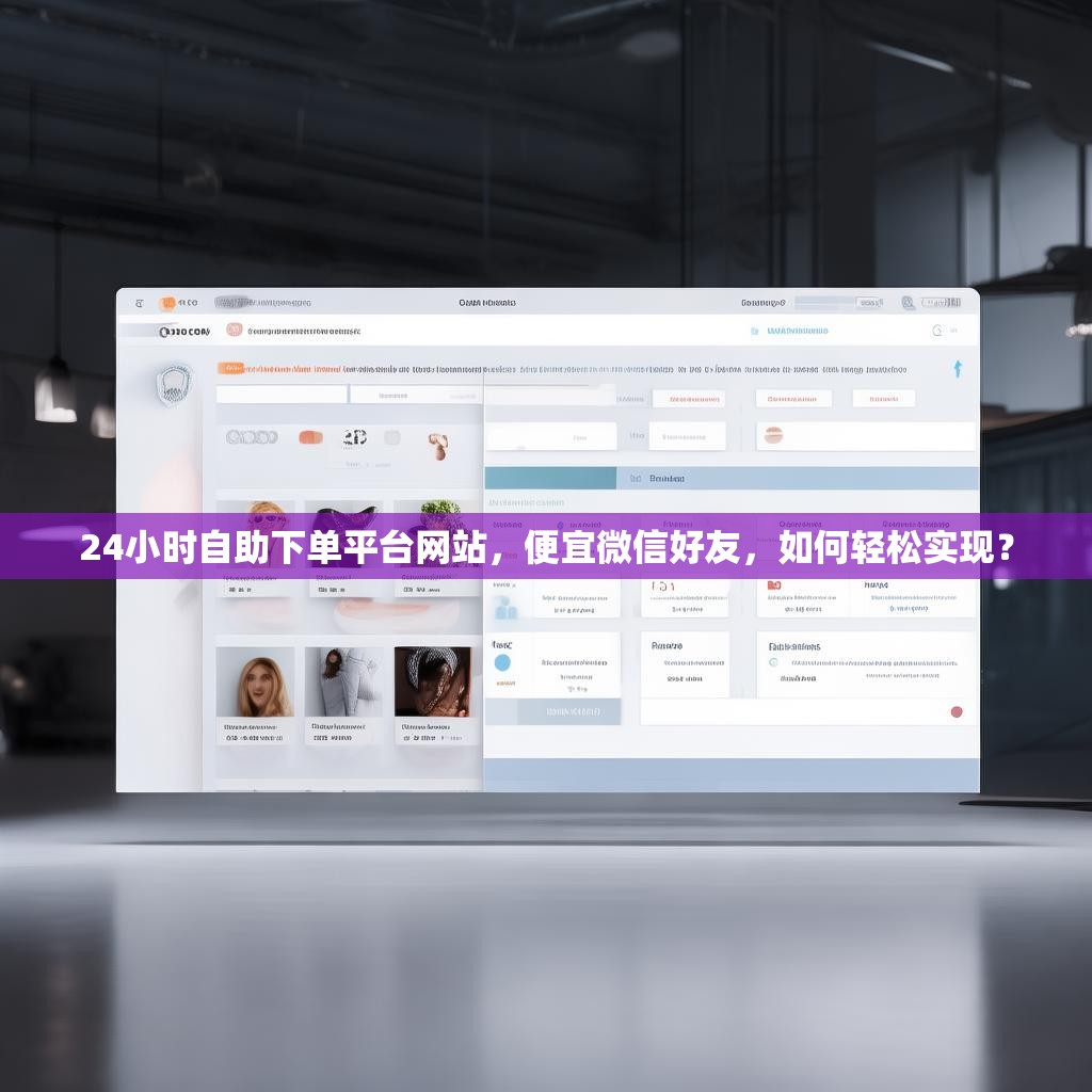 24小时自助下单平台网站，便宜微信好友，如何轻松实现？