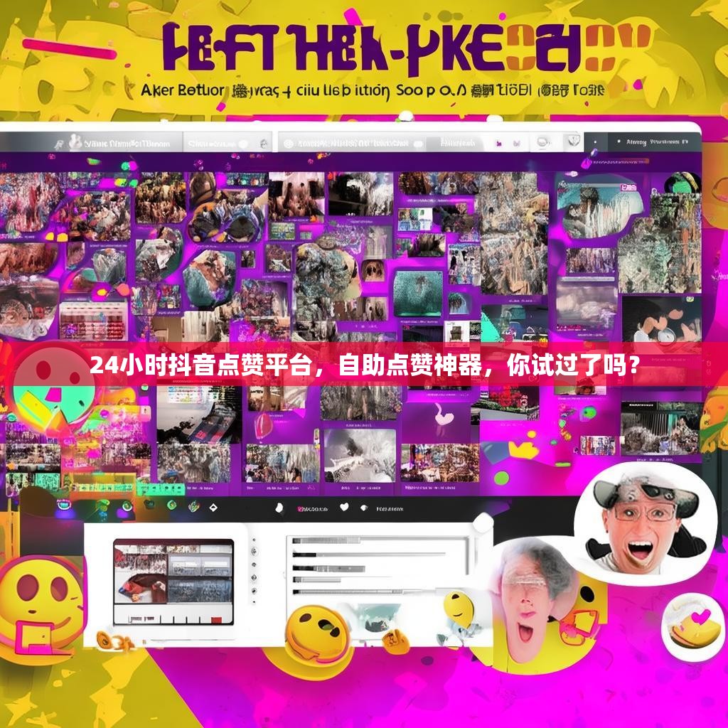 24小时抖音点赞平台，自助点赞神器，你试过了吗？