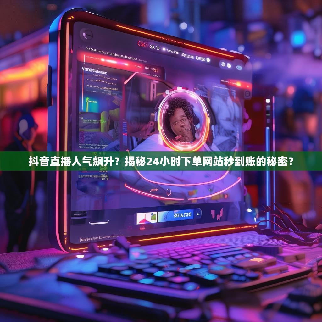 抖音直播人气飙升？揭秘24小时下单网站秒到账的秘密？