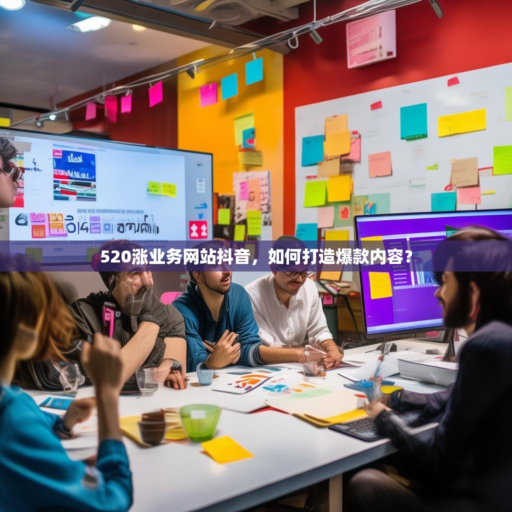 520涨业务网站抖音，如何打造爆款内容？