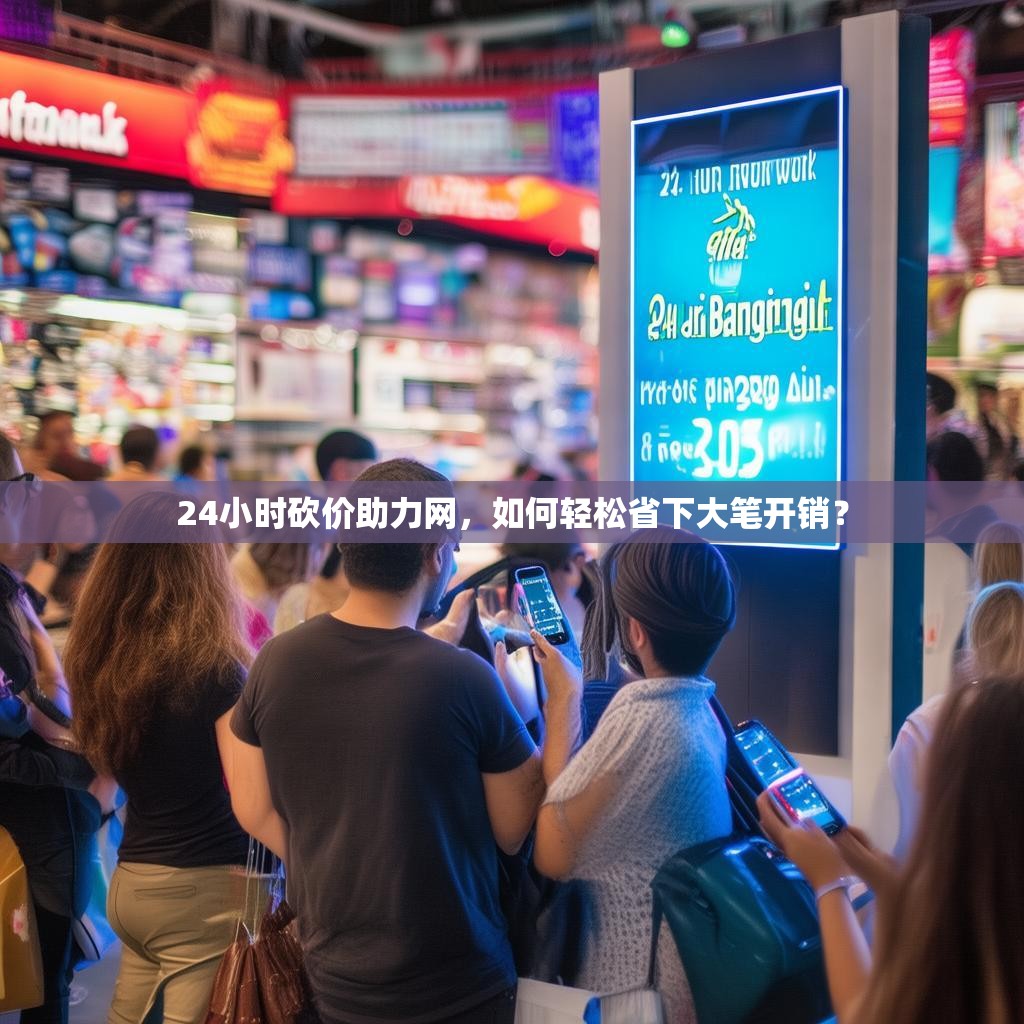 24小时砍价助力网，如何轻松省下大笔开销？