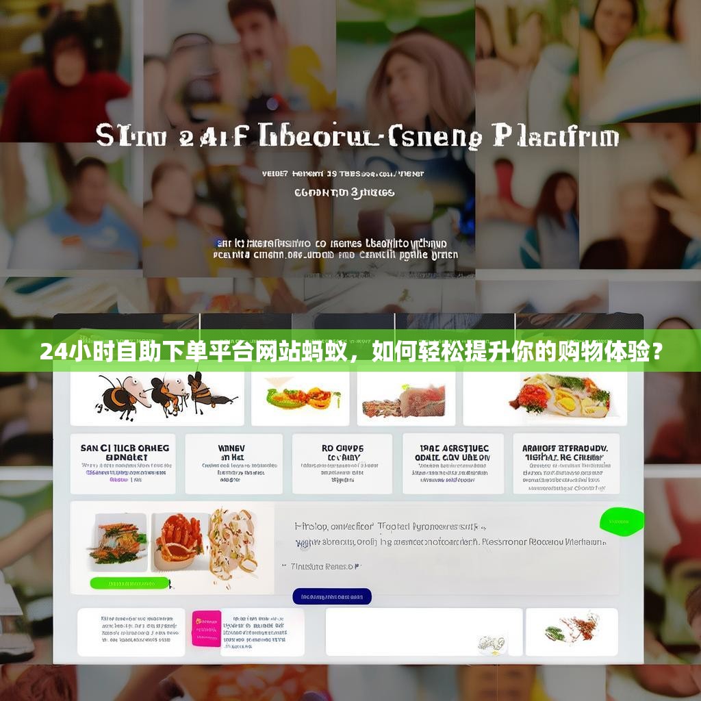 24小时自助下单平台网站蚂蚁，如何轻松提升你的购物体验？