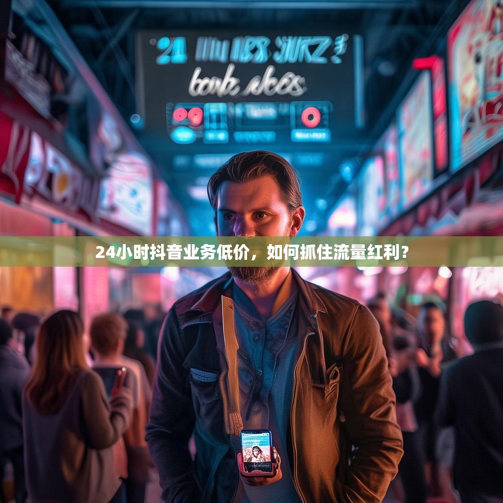 24小时抖音业务低价，如何抓住流量红利？