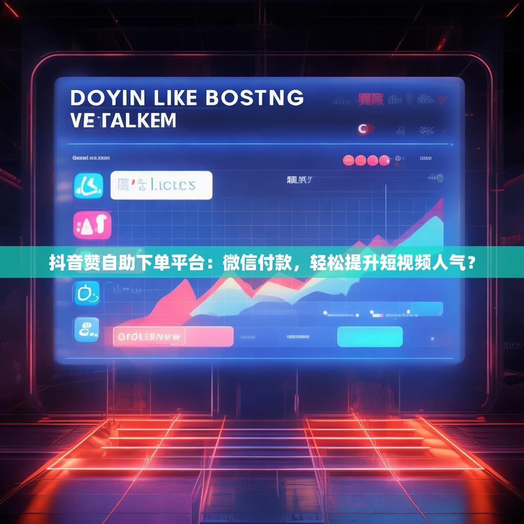 抖音赞自助下单平台：微信付款，轻松提升短视频人气？