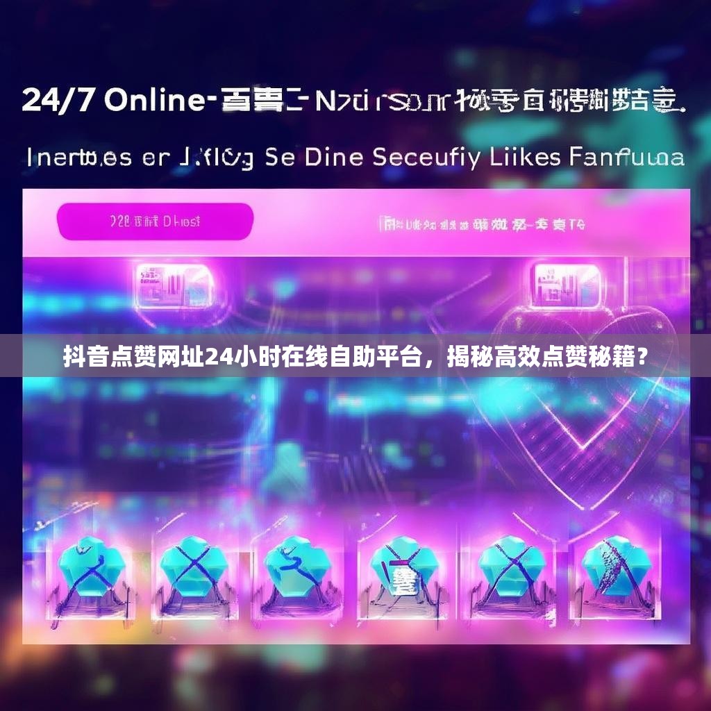 抖音点赞网址24小时在线自助平台，揭秘高效点赞秘籍？
