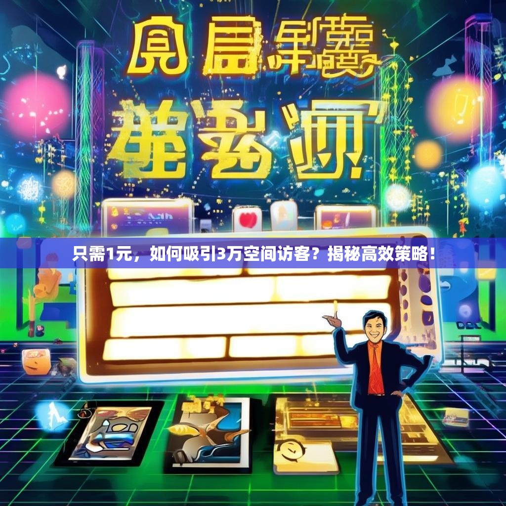只需1元，如何吸引3万空间访客？揭秘高效策略！