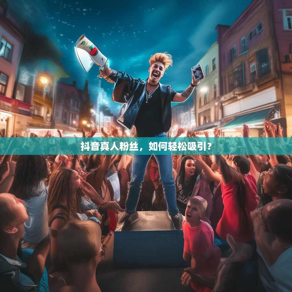 抖音真人粉丝，如何轻松吸引？