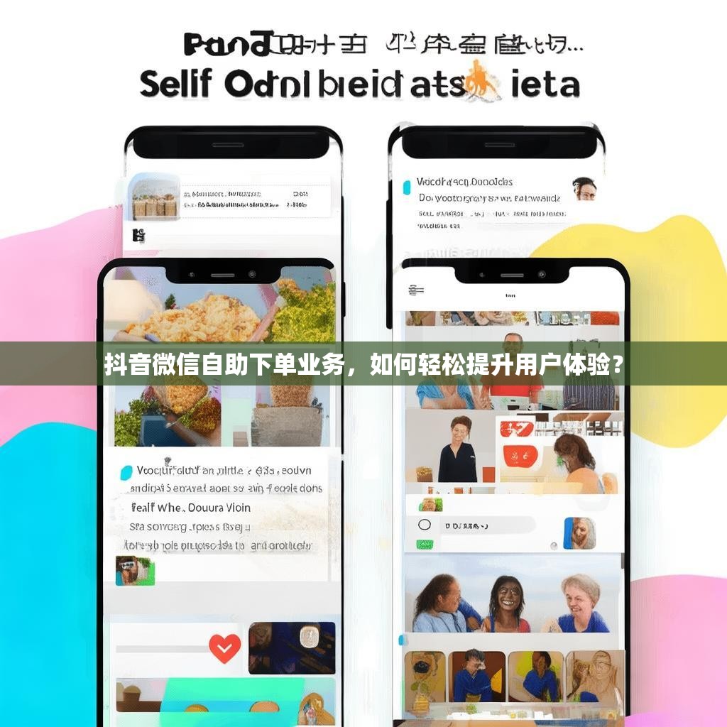 抖音微信自助下单业务，如何轻松提升用户体验？