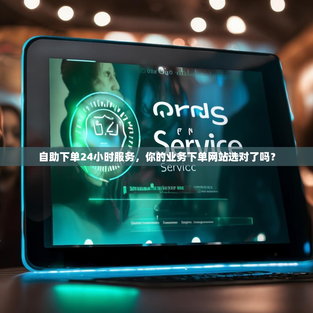 自助下单24小时服务，你的业务下单网站选对了吗？