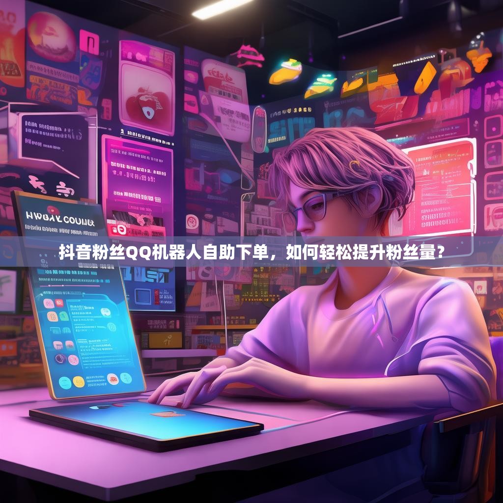 抖音粉丝QQ机器人自助下单，如何轻松提升粉丝量？