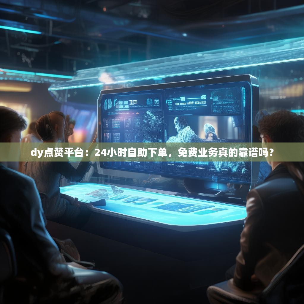 dy点赞平台：24小时自助下单，免费业务真的靠谱吗？