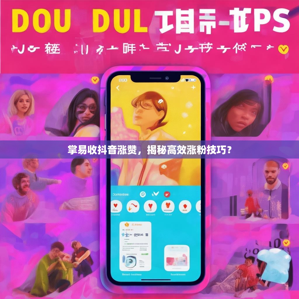 掌易收抖音涨赞，揭秘高效涨粉技巧？