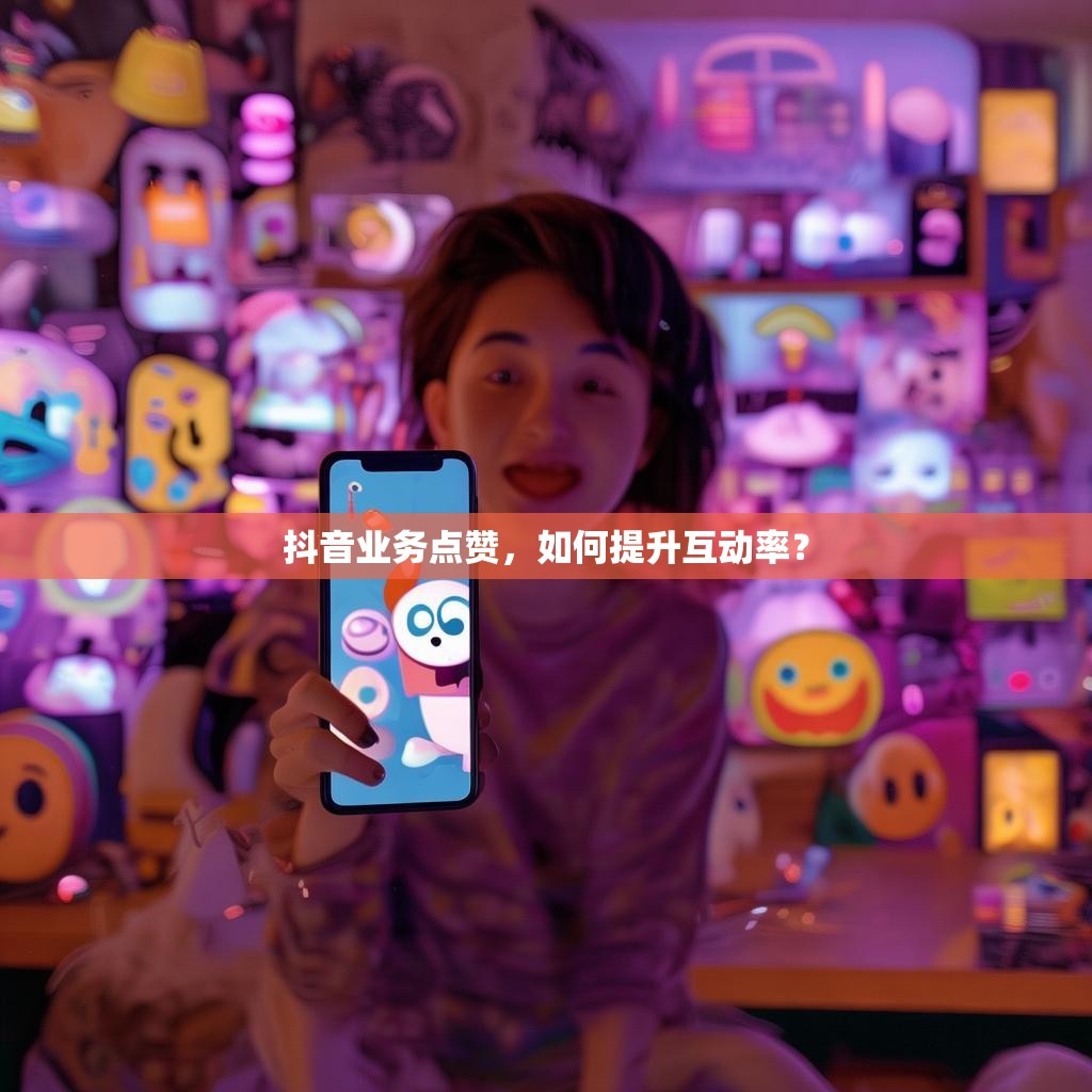 抖音业务点赞，如何提升互动率？