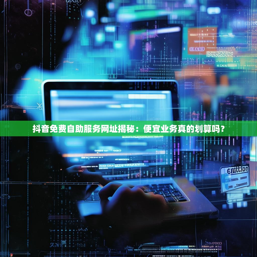 抖音免费自助服务网址揭秘：便宜业务真的划算吗？