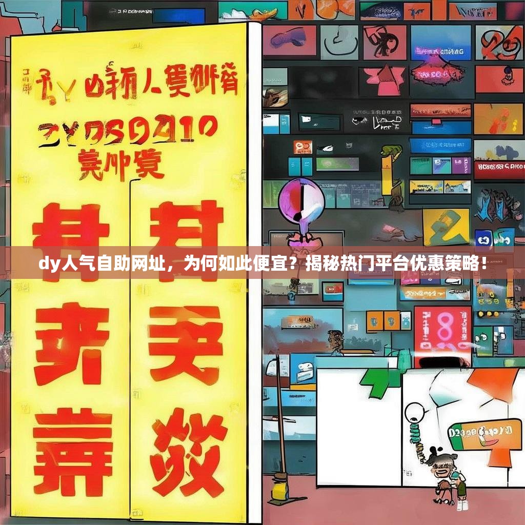 dy人气自助网址，为何如此便宜？揭秘热门平台优惠策略！