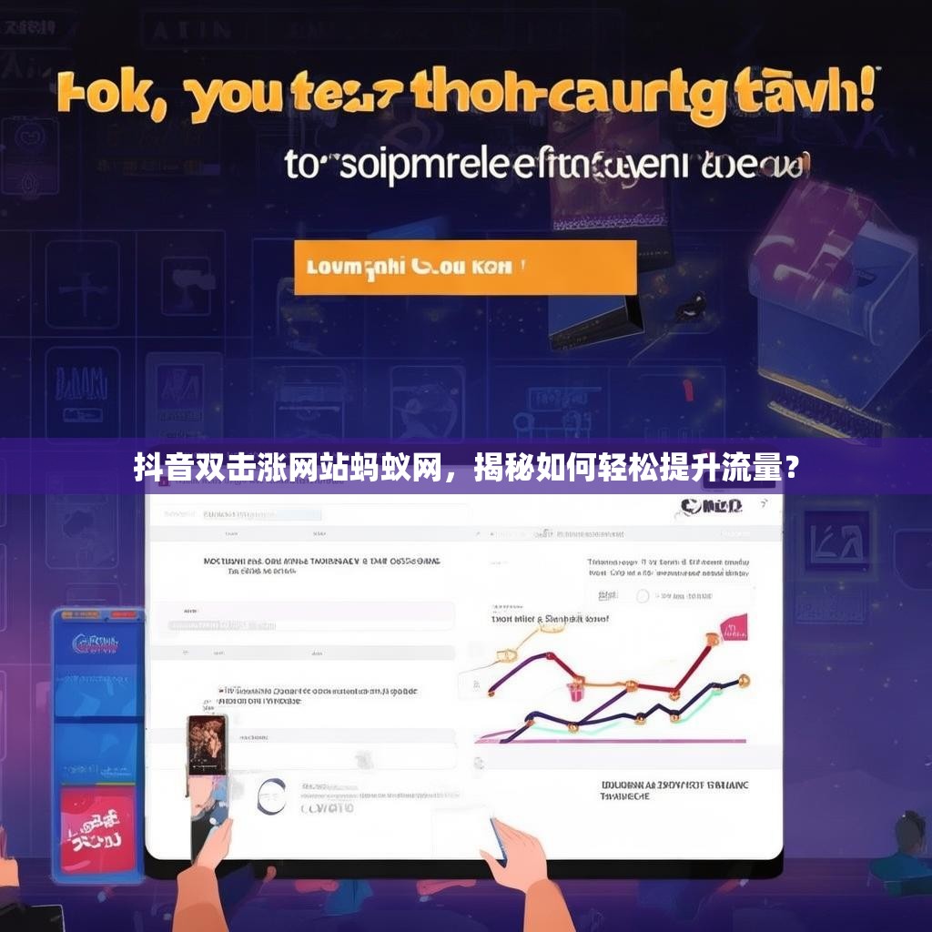 抖音双击涨网站蚂蚁网，揭秘如何轻松提升流量？