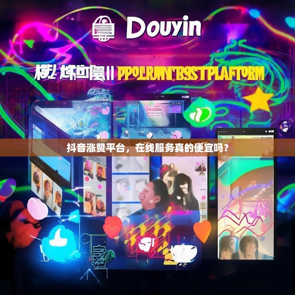 抖音涨赞平台，在线服务真的便宜吗？
