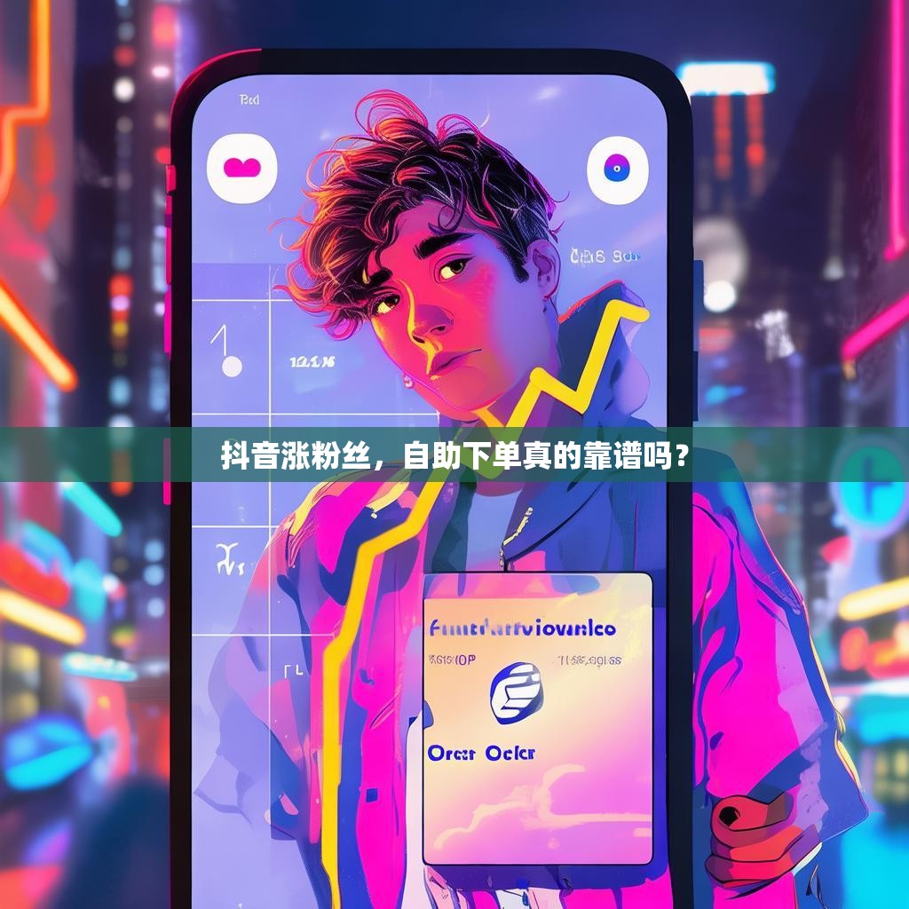 抖音涨粉丝，自助下单真的靠谱吗？