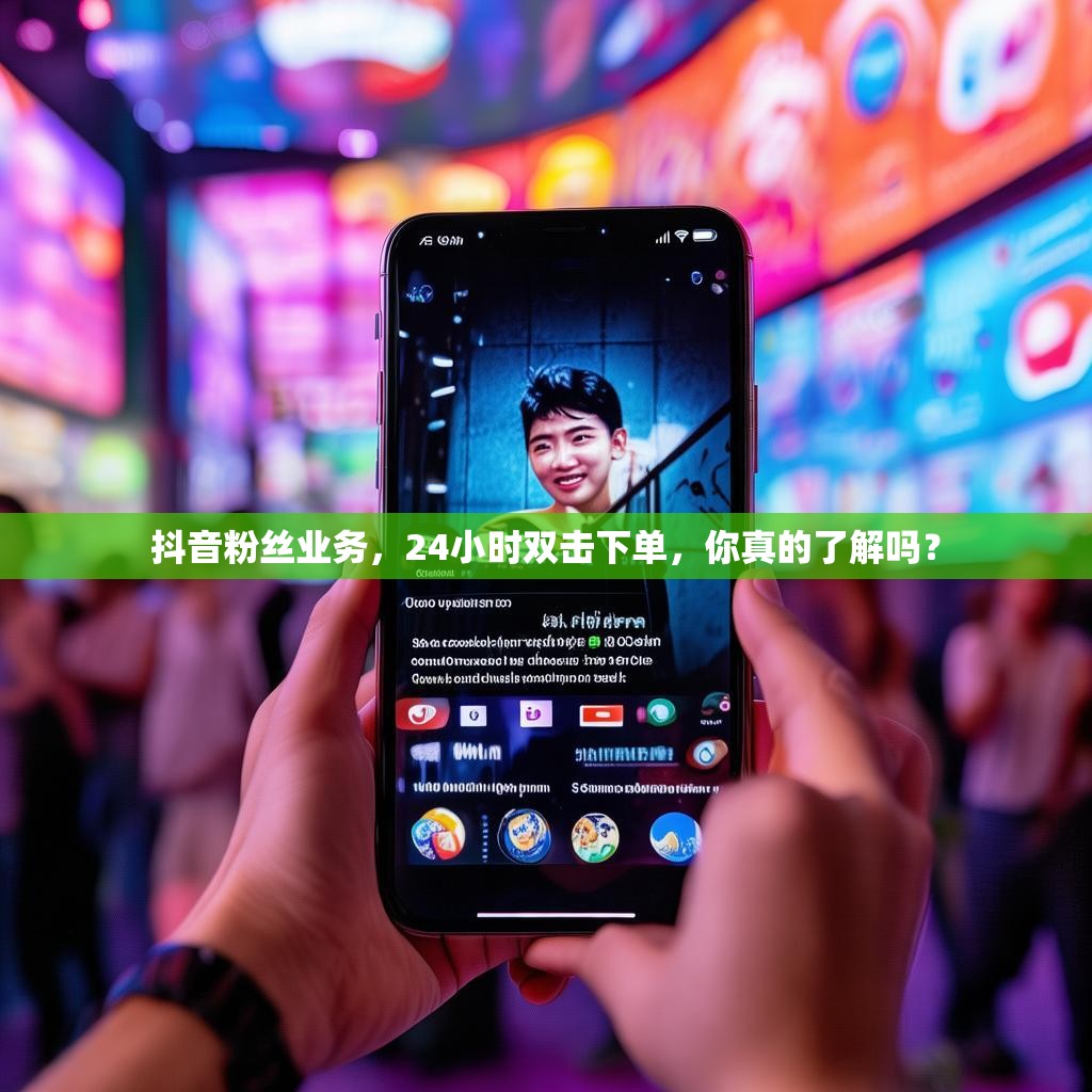 抖音粉丝业务，24小时双击下单，你真的了解吗？
