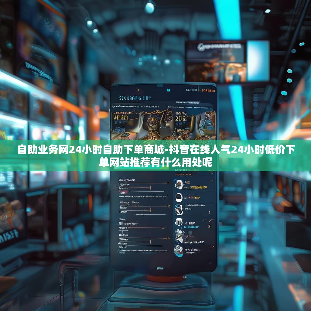 自助业务网24小时自助下单商城-抖音在线人气24小时低价下单网站推荐有什么用处呢