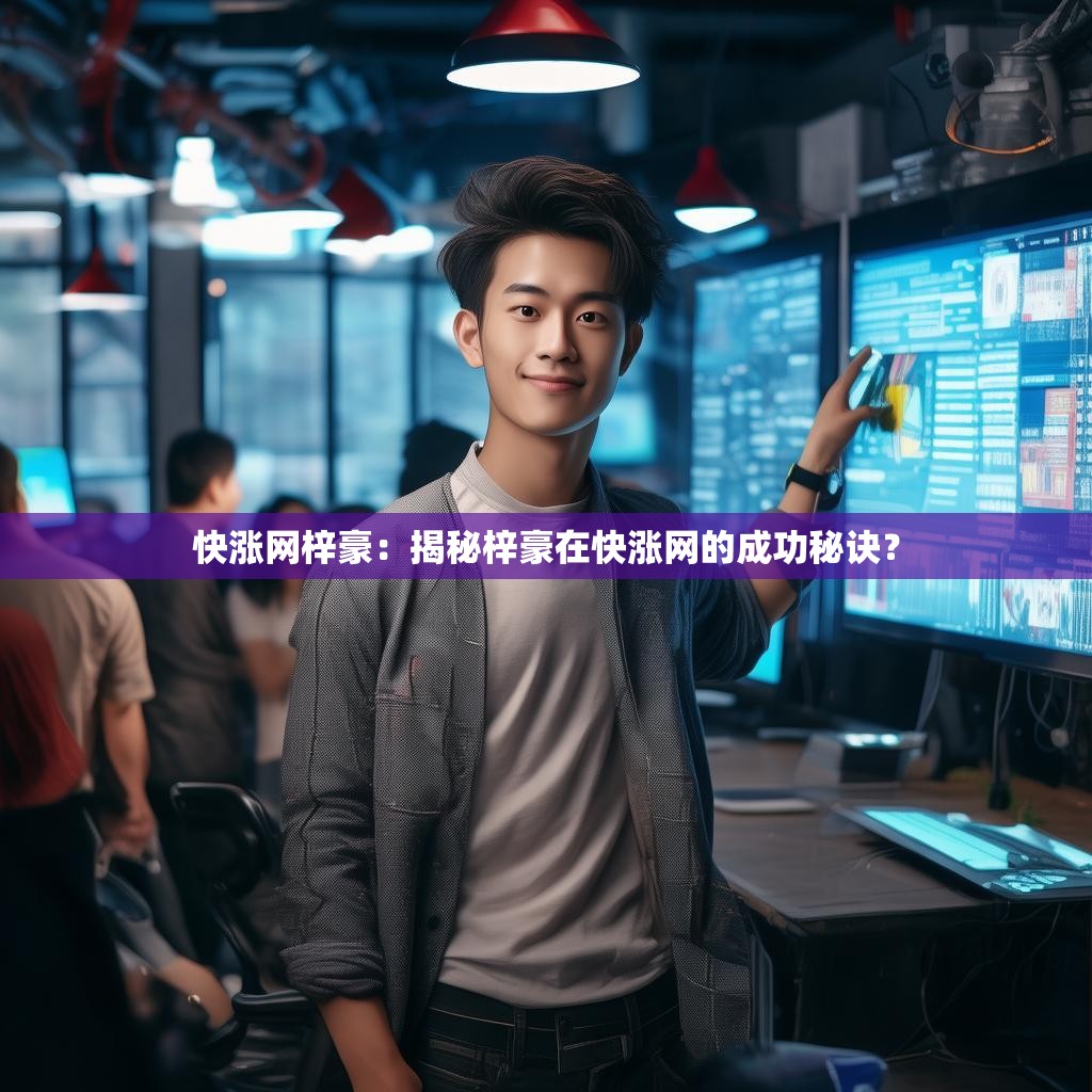 快涨网梓豪：揭秘梓豪在快涨网的成功秘诀？