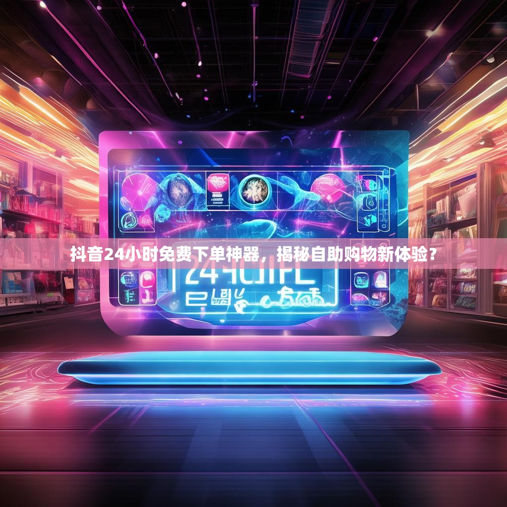 抖音24小时免费下单神器，揭秘自助购物新体验？