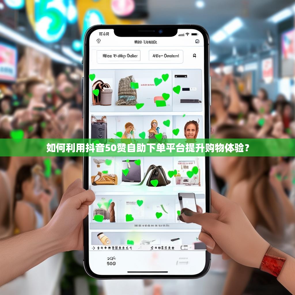 如何利用抖音50赞自助下单平台提升购物体验？